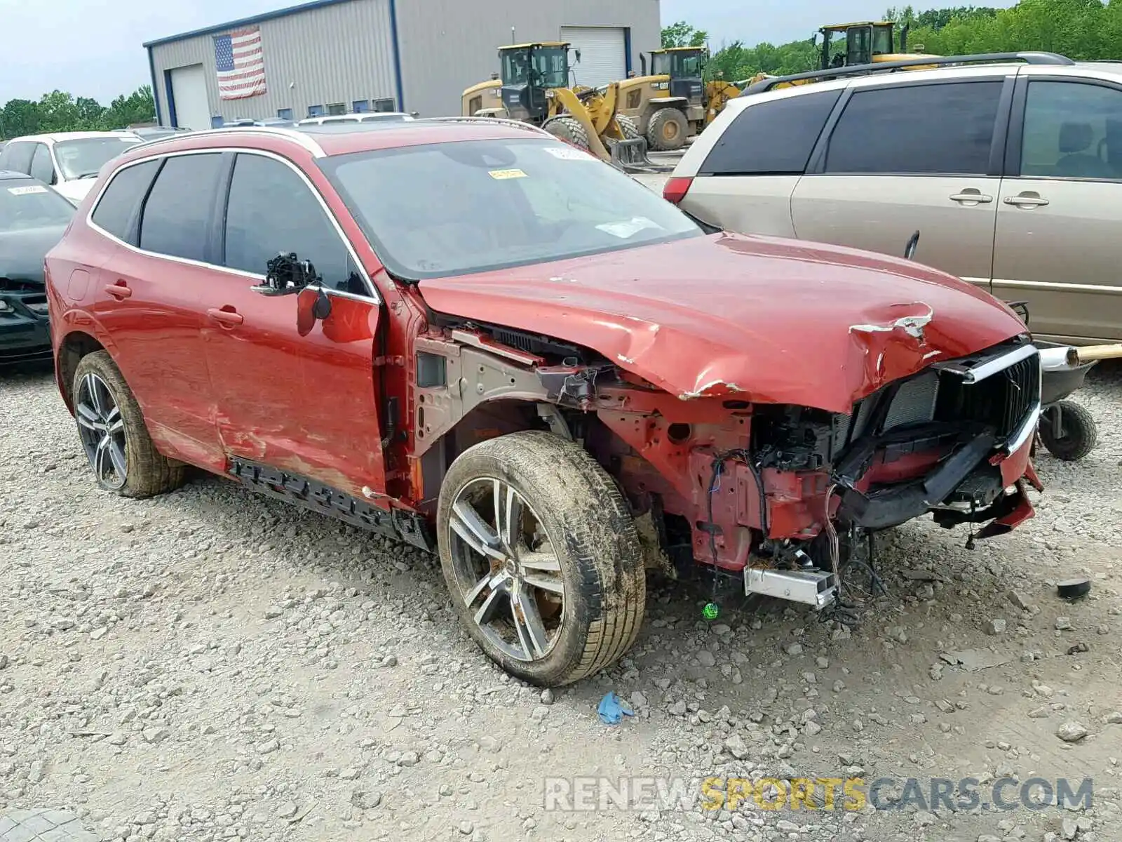 1 Photograph of a damaged car LYVA22RK6KB213927 VOLVO XC60 2019