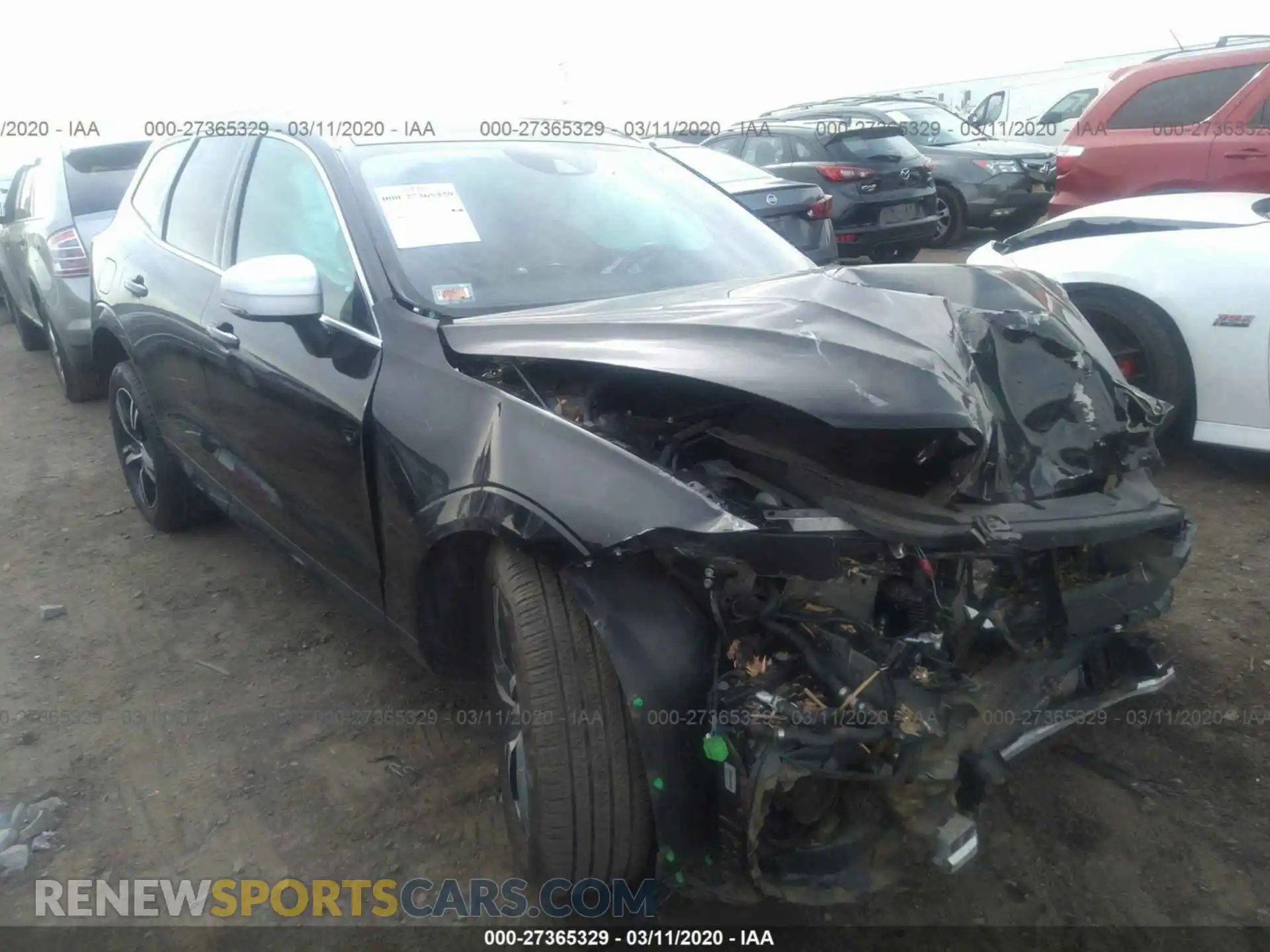 1 Photograph of a damaged car LYVBR0DM6KB236170 VOLVO XC60 2019