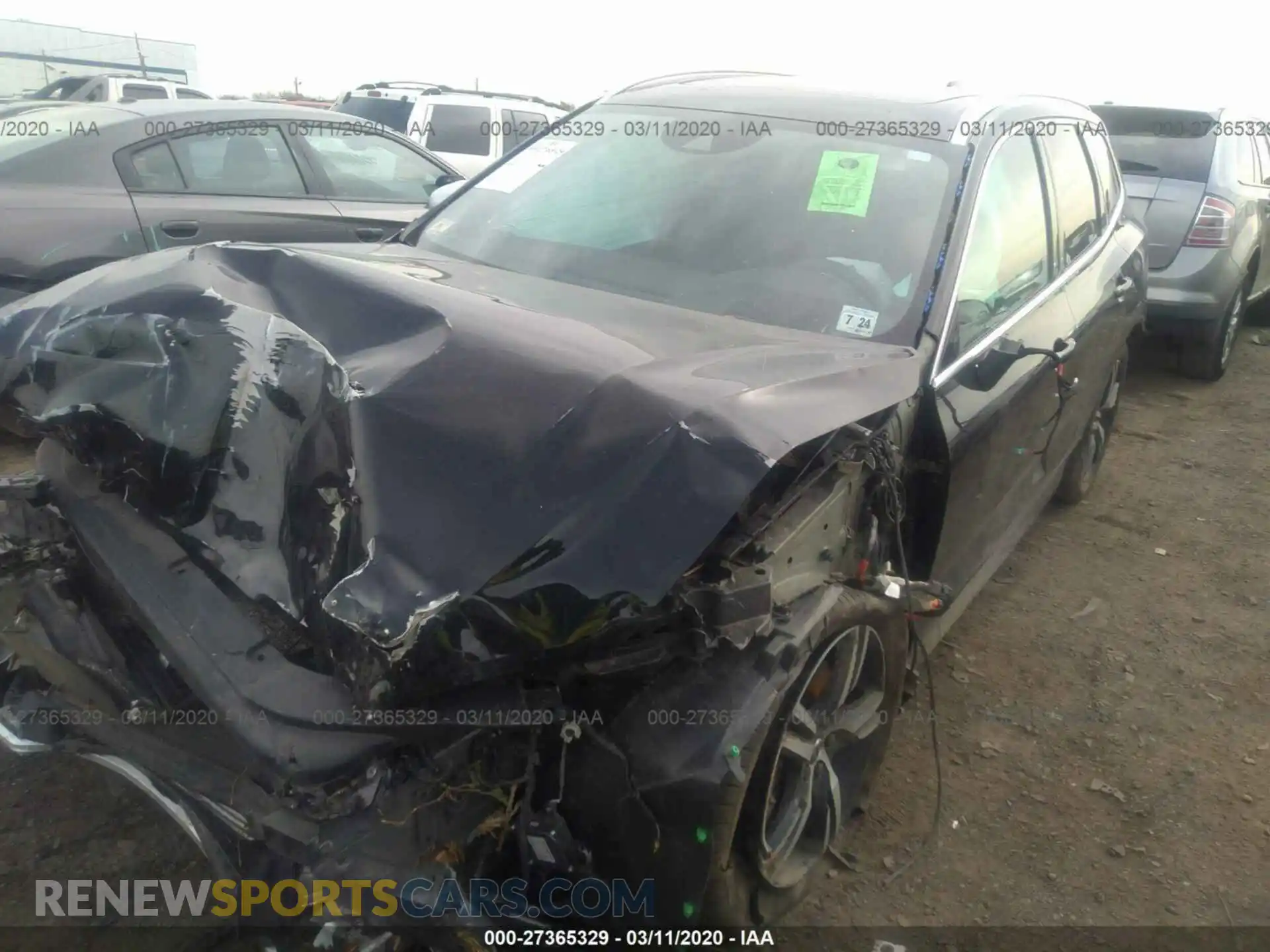 2 Photograph of a damaged car LYVBR0DM6KB236170 VOLVO XC60 2019