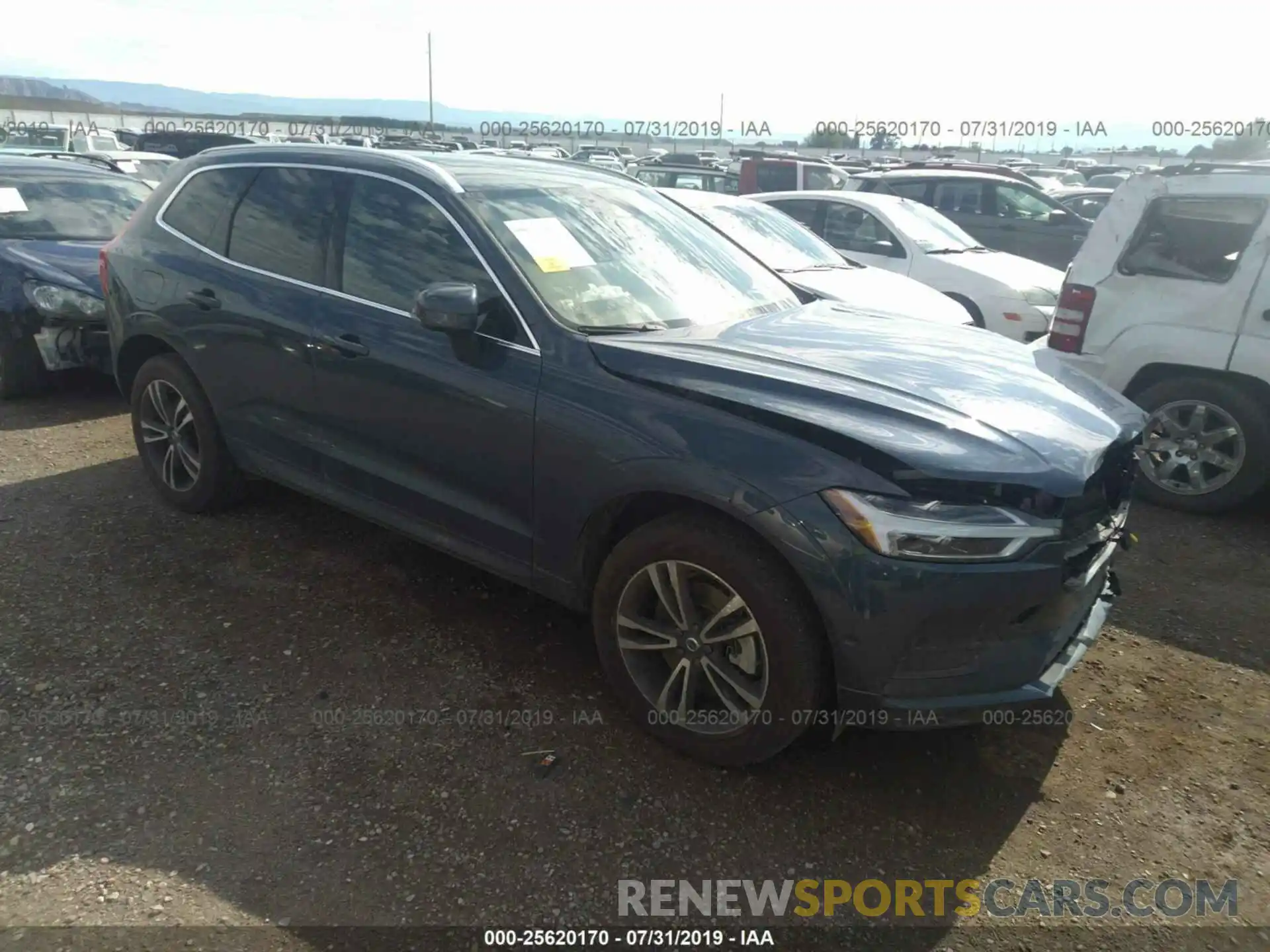 1 Photograph of a damaged car YV4A22RK2K1328433 VOLVO XC60 2019