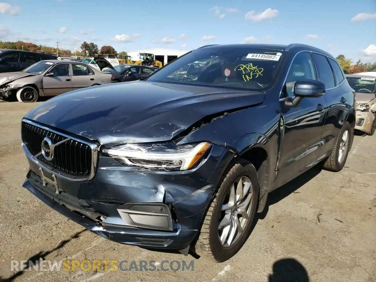 2 Photograph of a damaged car YV4102RK2L1458641 VOLVO XC60 2020