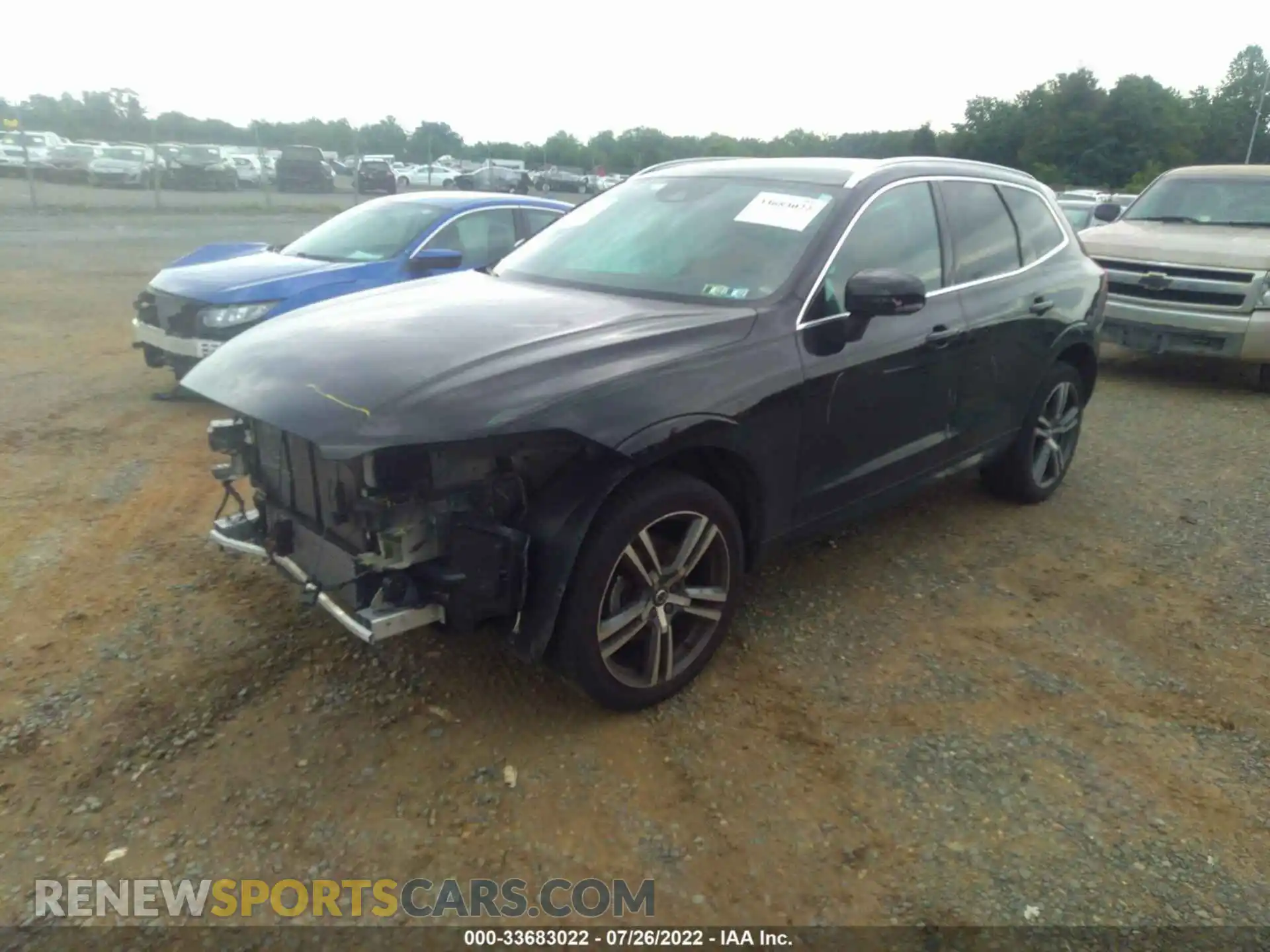 2 Photograph of a damaged car YV4102RK9L1566156 VOLVO XC60 2020