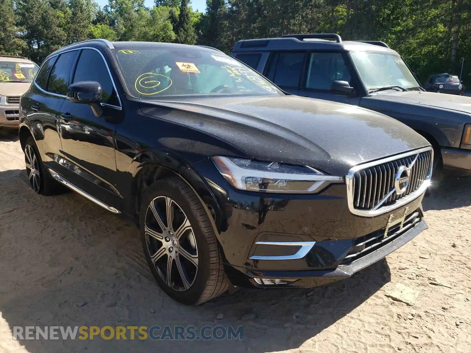 1 Фотография поврежденного автомобиля YV4102RL9L1526037 VOLVO XC60 2020