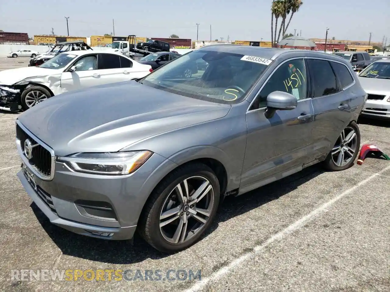 2 Photograph of a damaged car YV4102DK1M1684100 VOLVO XC60 2021