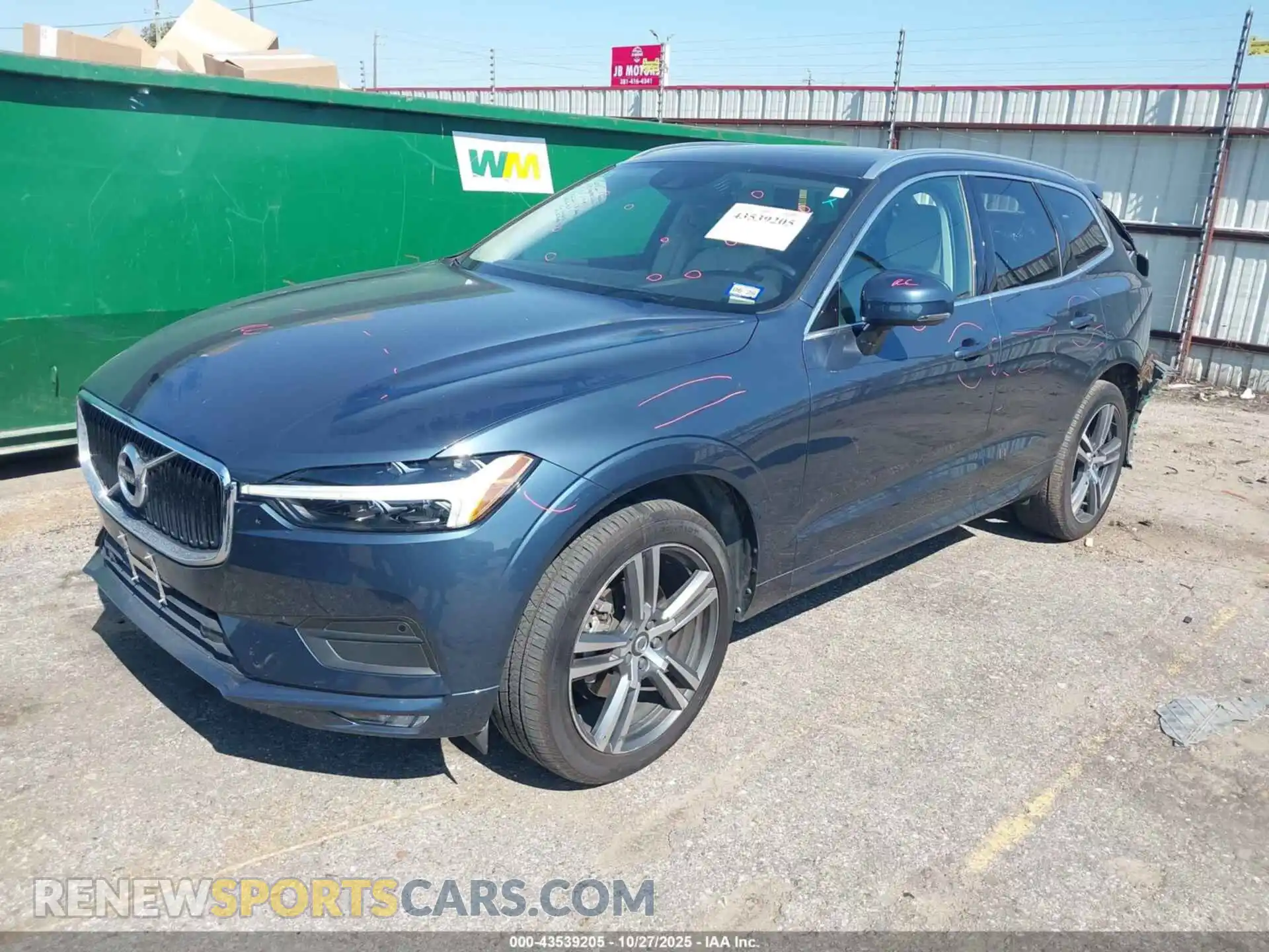 2 Photograph of a damaged car YV4102DKXM1810521 VOLVO XC60 2021