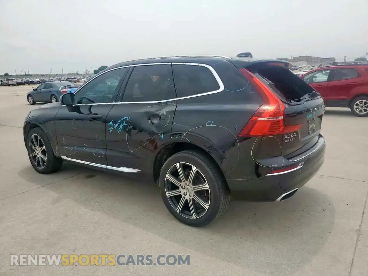 2 Photograph of a damaged car YV4102DL0M1865374 VOLVO XC60 2021