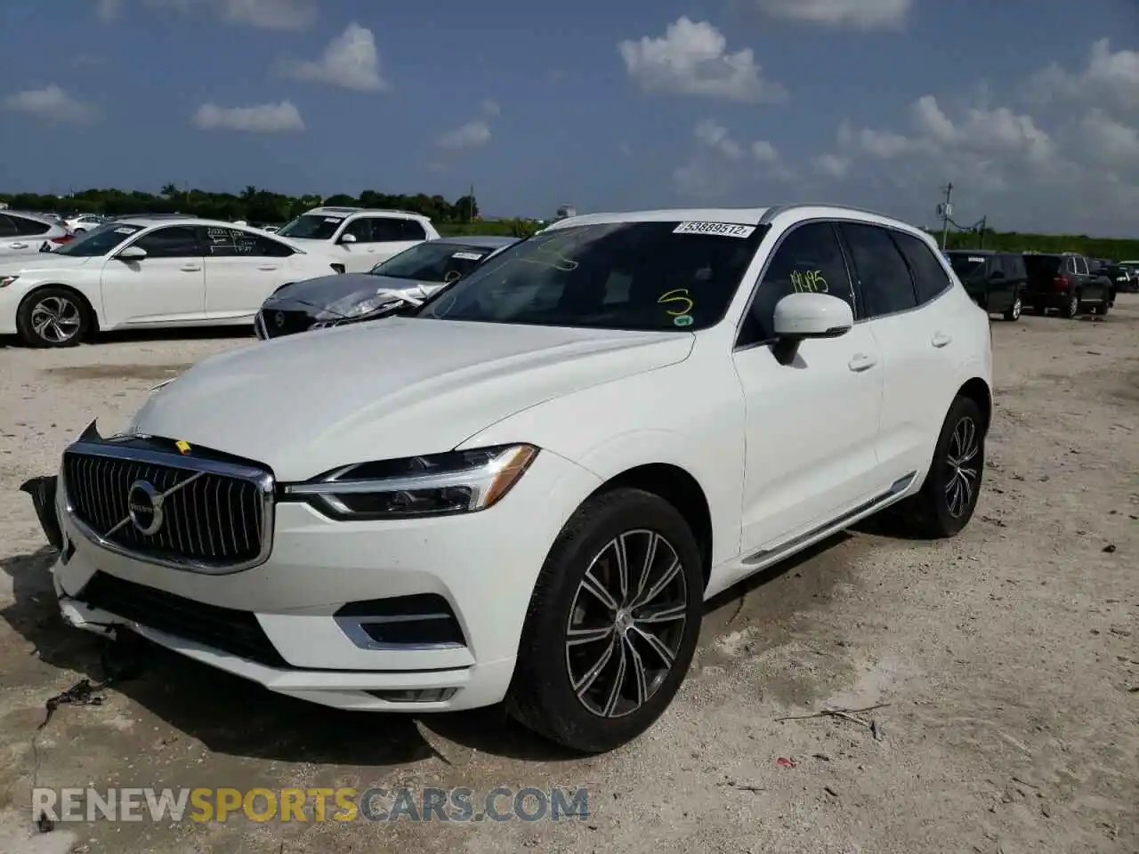 2 Photograph of a damaged car YV4102DL4M1754648 VOLVO XC60 2021