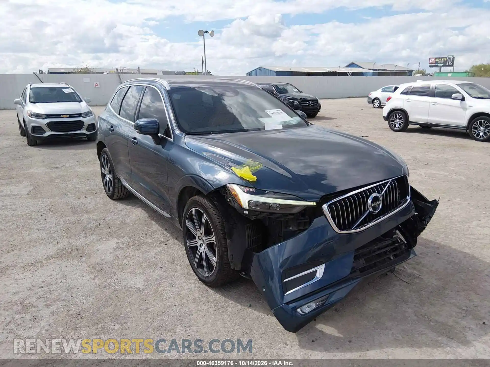 1 fotografías del automóvil dañado YV4102DL5M1829423 VOLVO XC60 2021