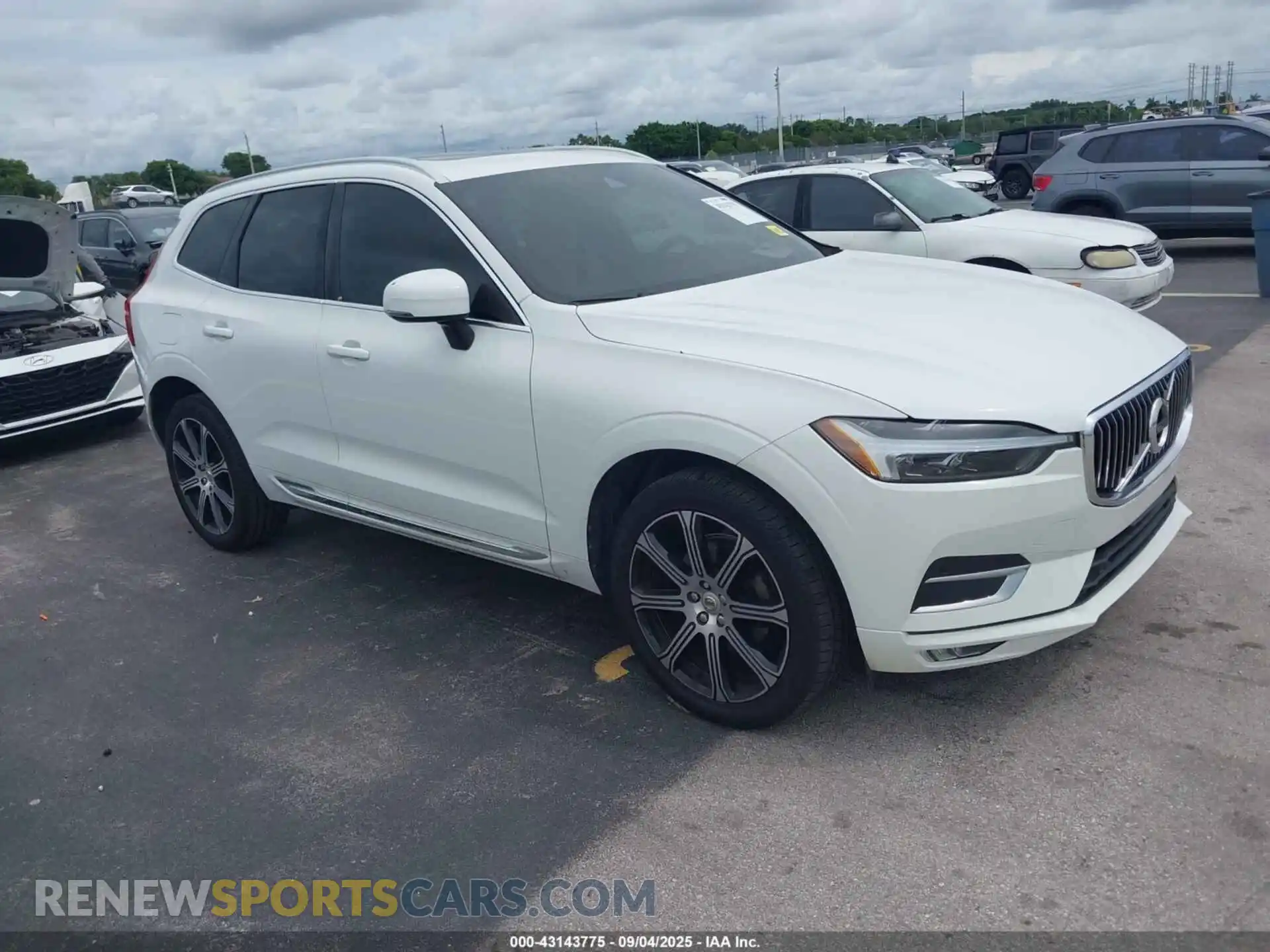 1 Photograph of a damaged car YV4102DL5M1887032 VOLVO XC60 2021