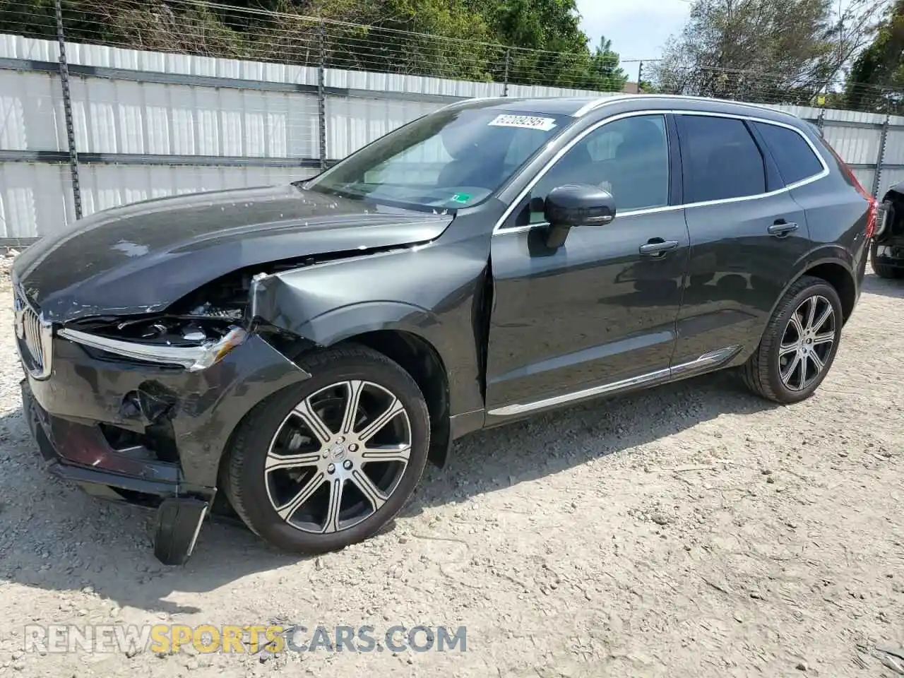 1 fotografías del automóvil dañado YV4102DL8M1799298 VOLVO XC60 2021