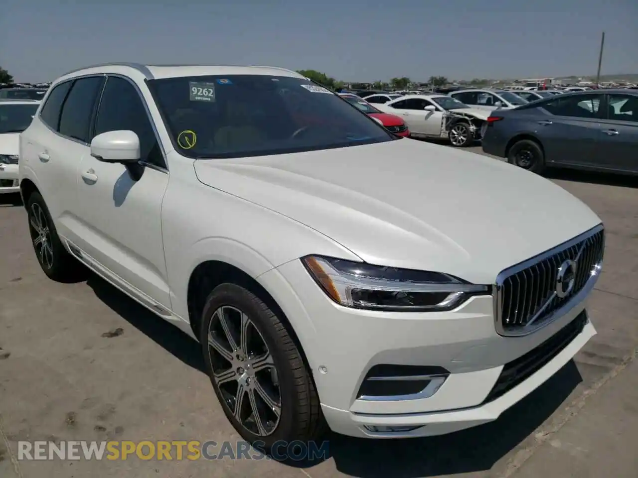 1 Photograph of a damaged car YV4102DLXM1740396 VOLVO XC60 2021