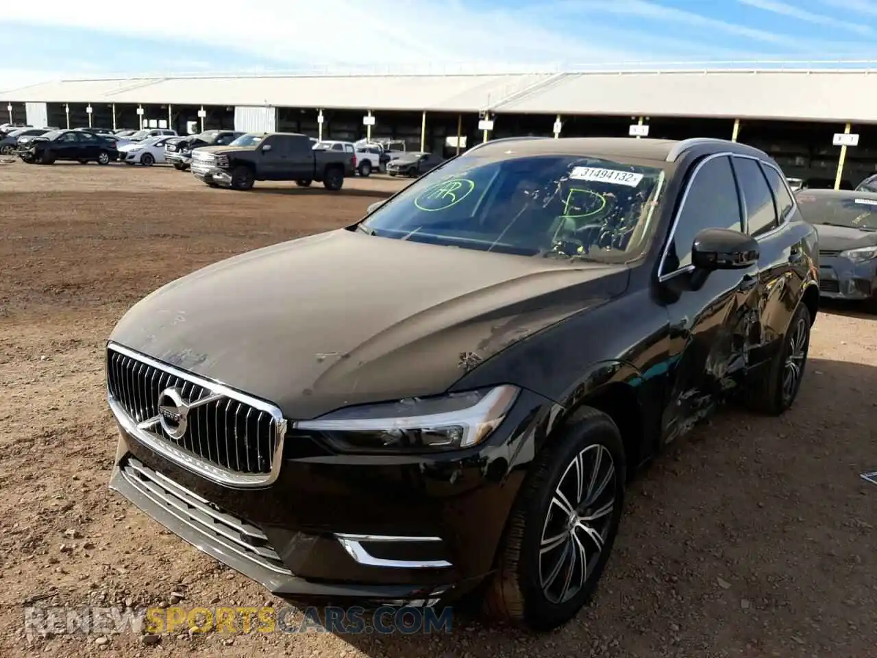 2 Photograph of a damaged car YV4102DLXM1829479 VOLVO XC60 2021
