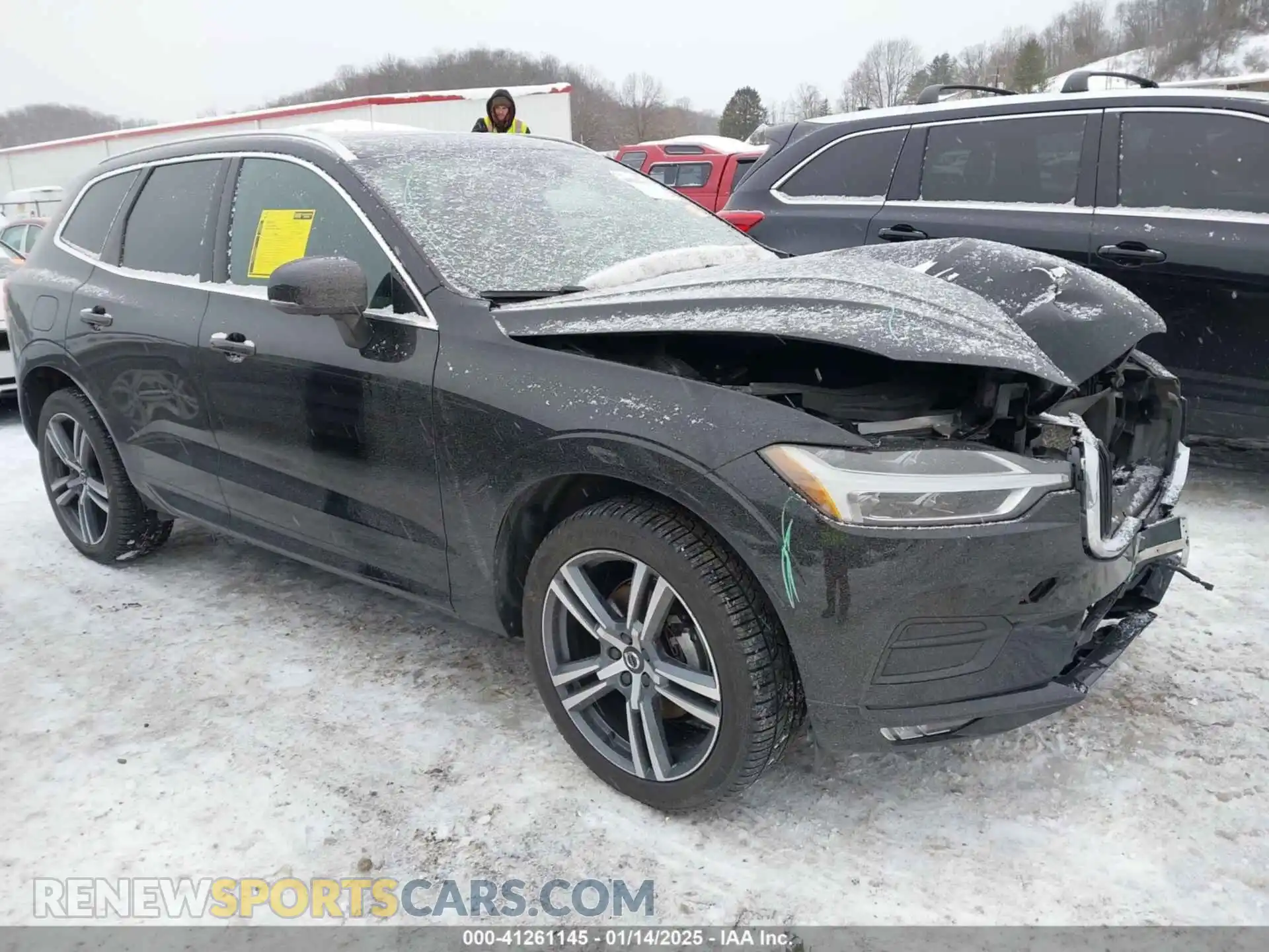 1 Photograph of a damaged car YV4102RK2M1748878 VOLVO XC60 2021