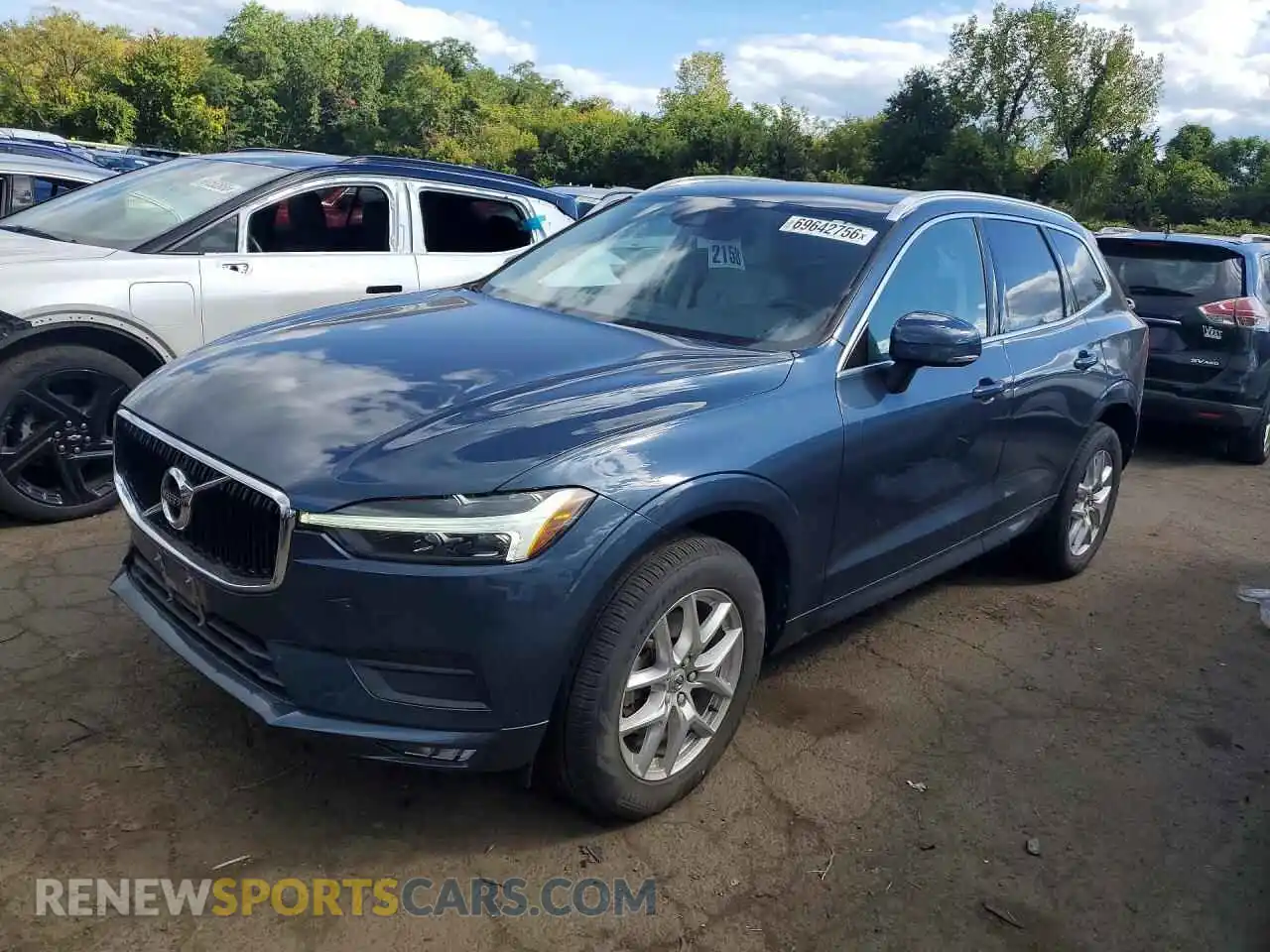 1 Photograph of a damaged car YV4102RK2M1815317 VOLVO XC60 2021