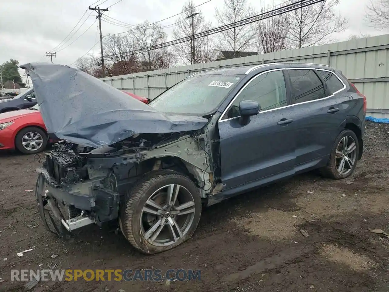 1 Photograph of a damaged car YV4102RK3M1742894 VOLVO XC60 2021