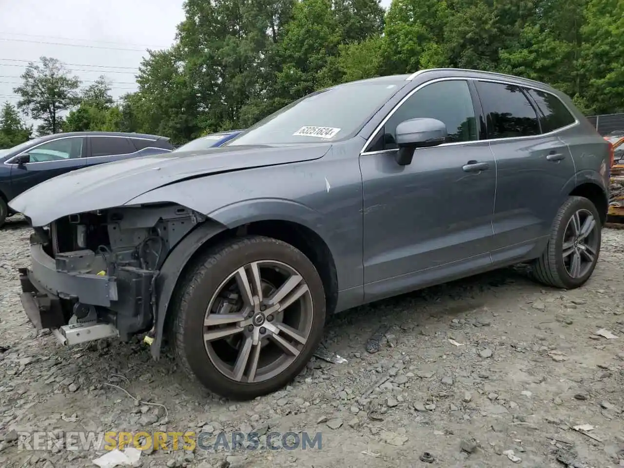 1 Photograph of a damaged car YV4102RK4M1740149 VOLVO XC60 2021
