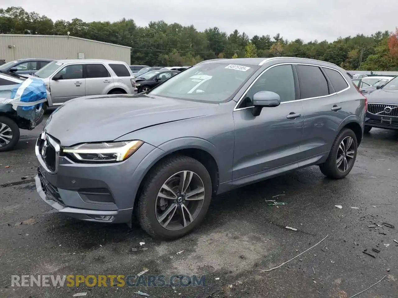 1 Photograph of a damaged car YV4102RK4M1758523 VOLVO XC60 2021