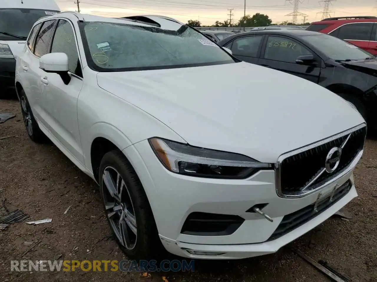 1 Photograph of a damaged car YV4102RK5M1804652 VOLVO XC60 2021