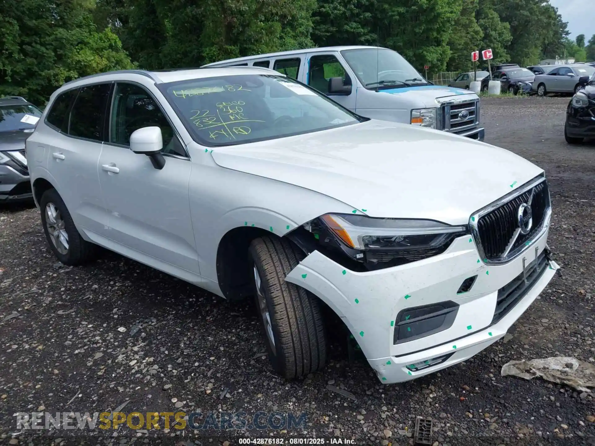 1 Photograph of a damaged car YV4102RK7M1883130 VOLVO XC60 2021