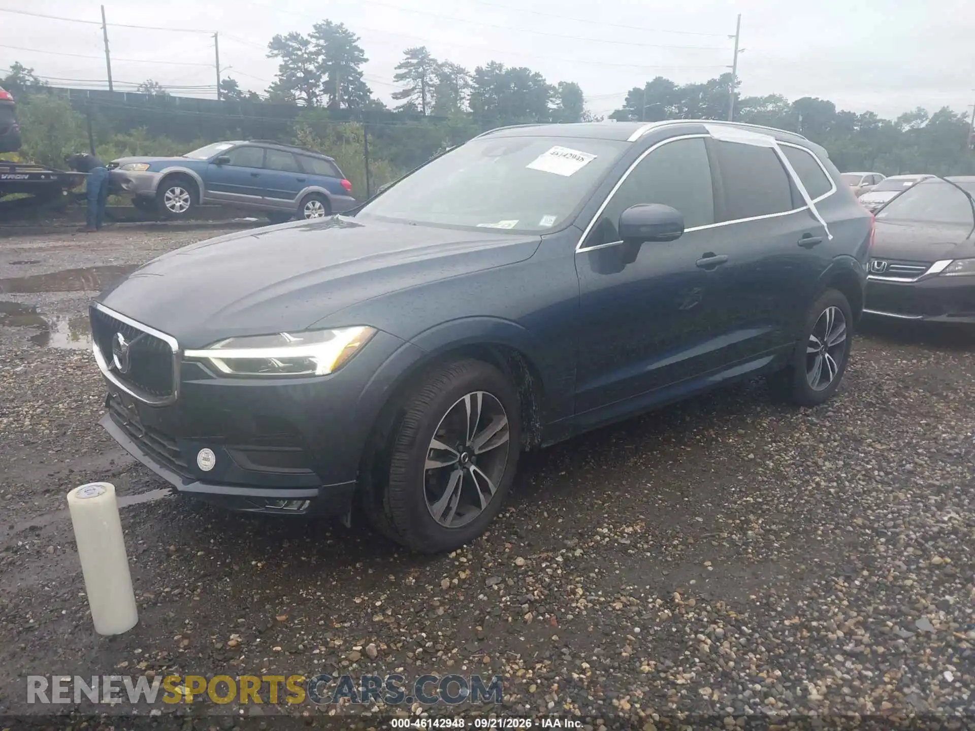 2 fotografías del automóvil dañado YV4102RK8M1700897 VOLVO XC60 2021