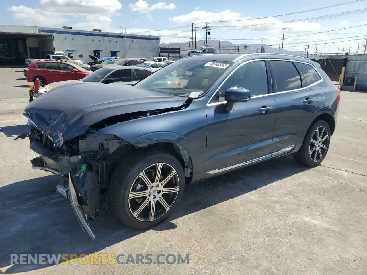 1 Photograph of a damaged car YV4102RL4M1805137 VOLVO XC60 2021