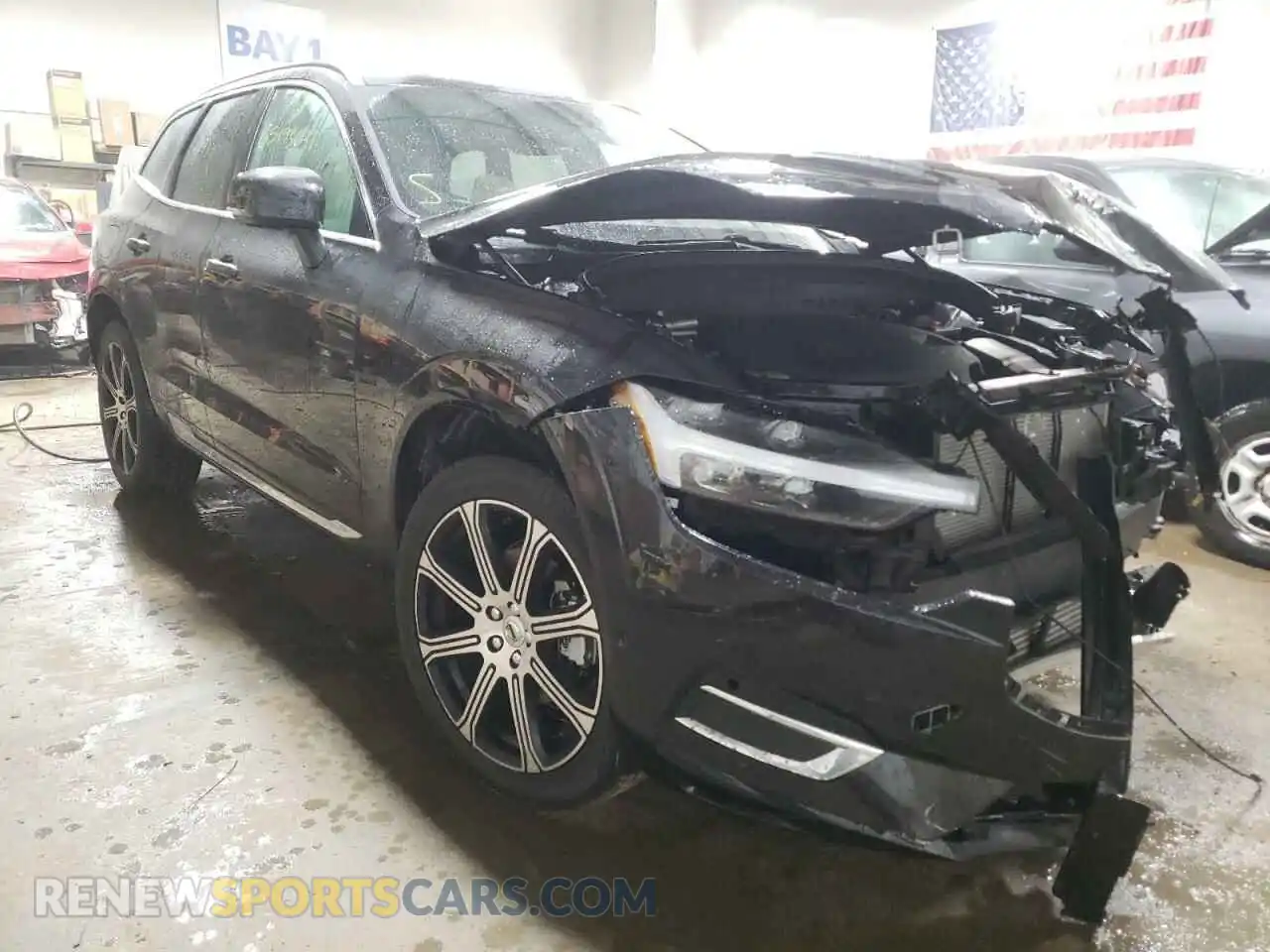 1 fotografías del automóvil dañado YV4102RL4M1823380 VOLVO XC60 2021