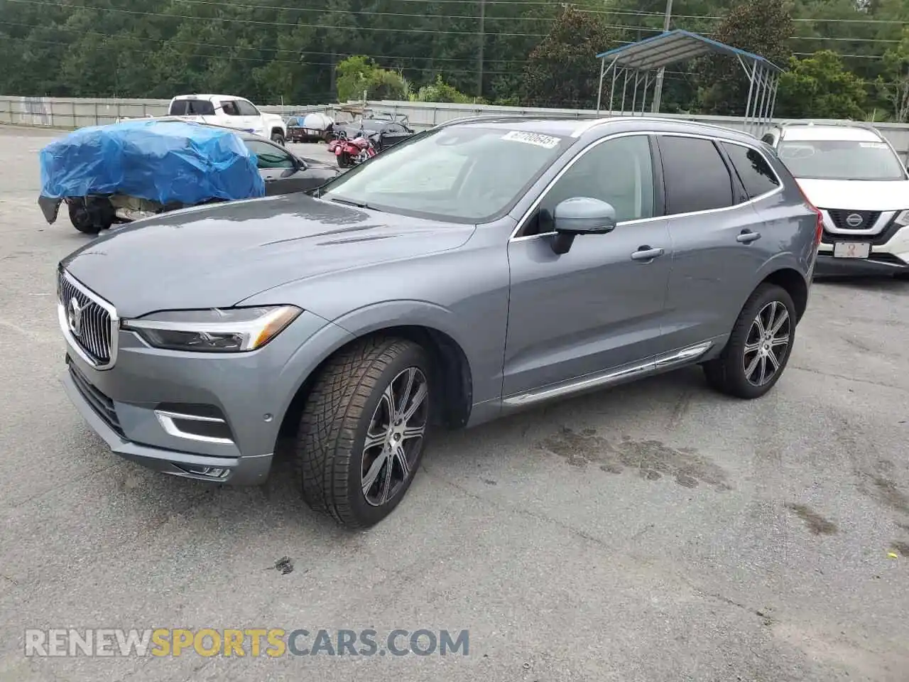 1 Photograph of a damaged car YV4102RL5M1855688 VOLVO XC60 2021