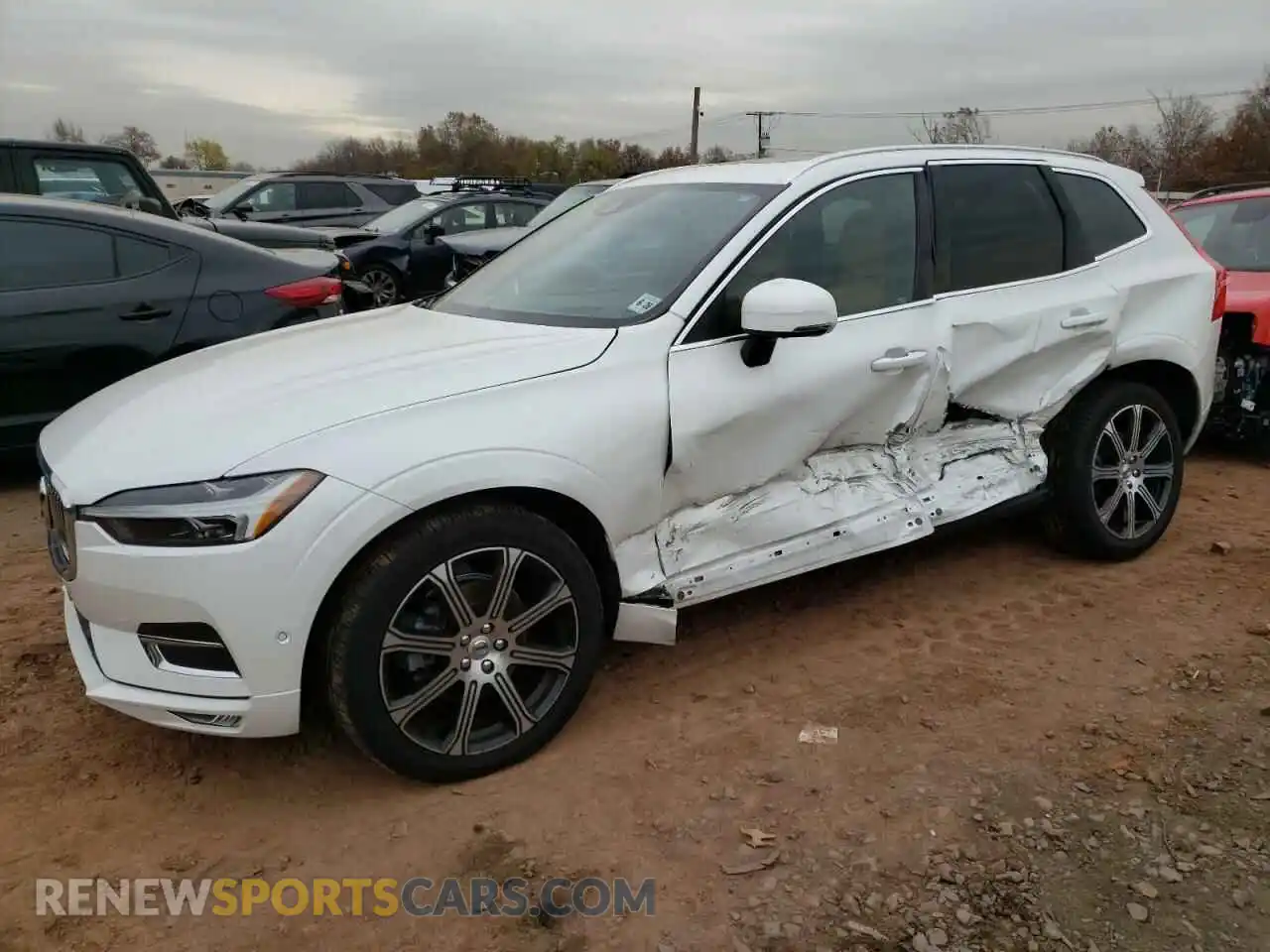 1 fotografías del automóvil dañado YV4102RL5M1870773 VOLVO XC60 2021