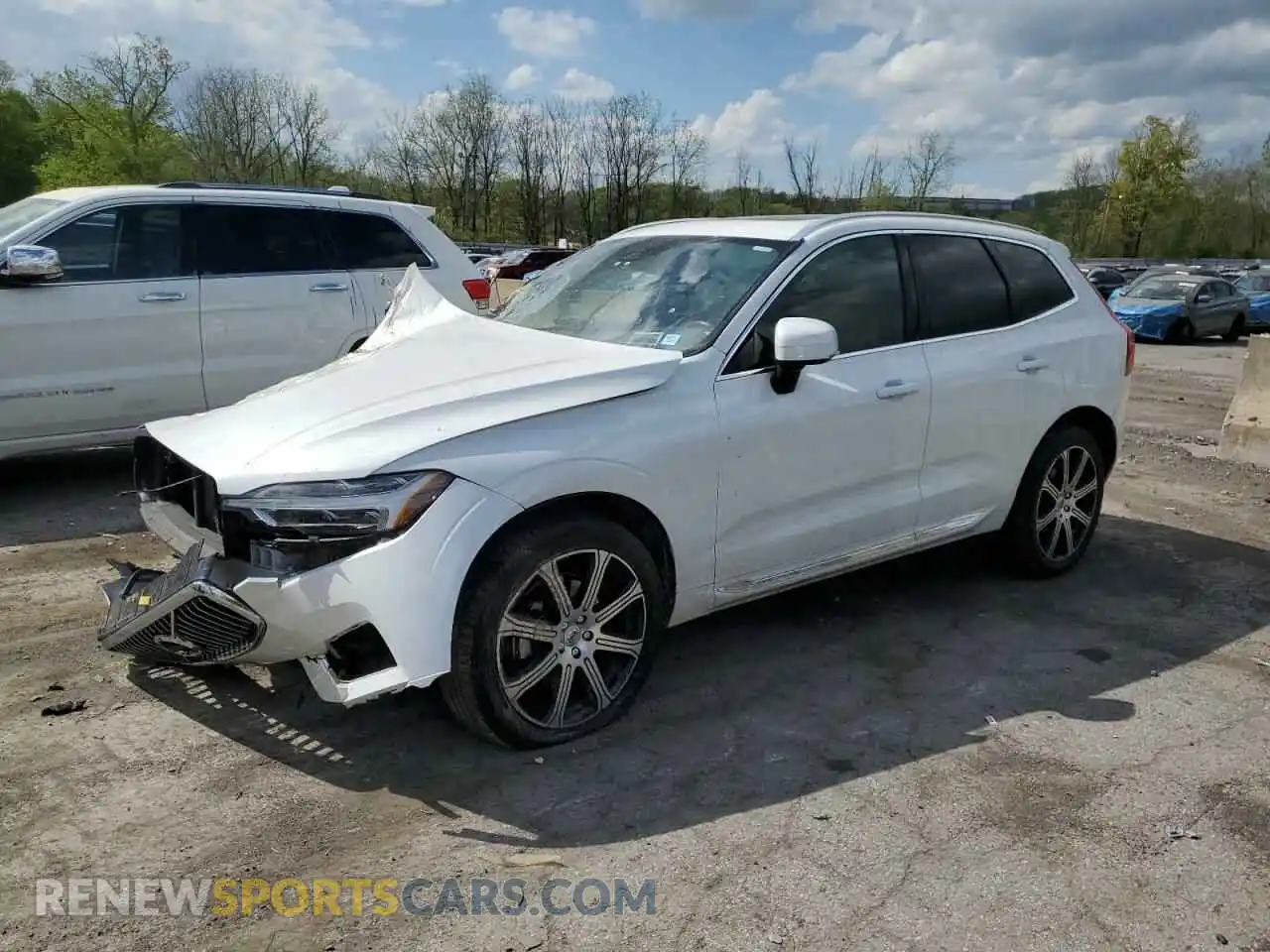 1 Photograph of a damaged car YV4102RL7M1738419 VOLVO XC60 2021