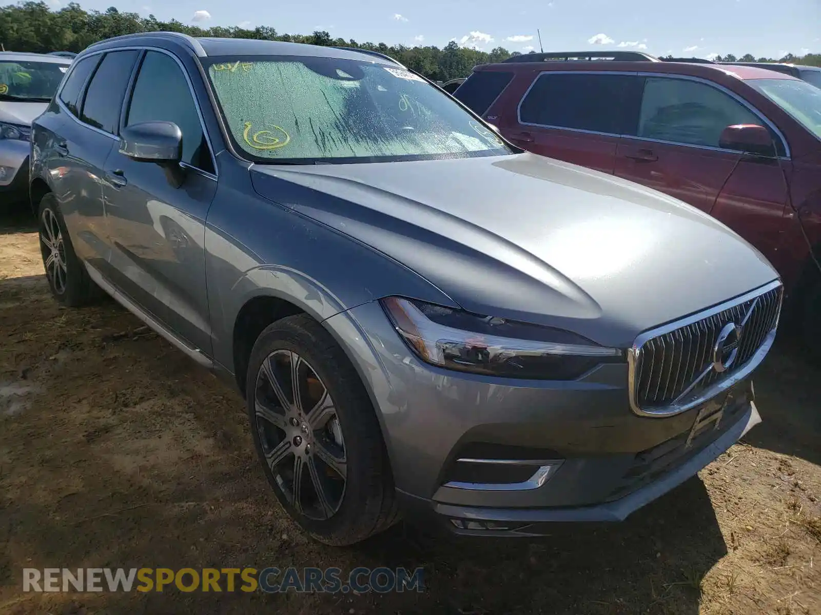 1 Photograph of a damaged car YV4102RL7M1763580 VOLVO XC60 2021