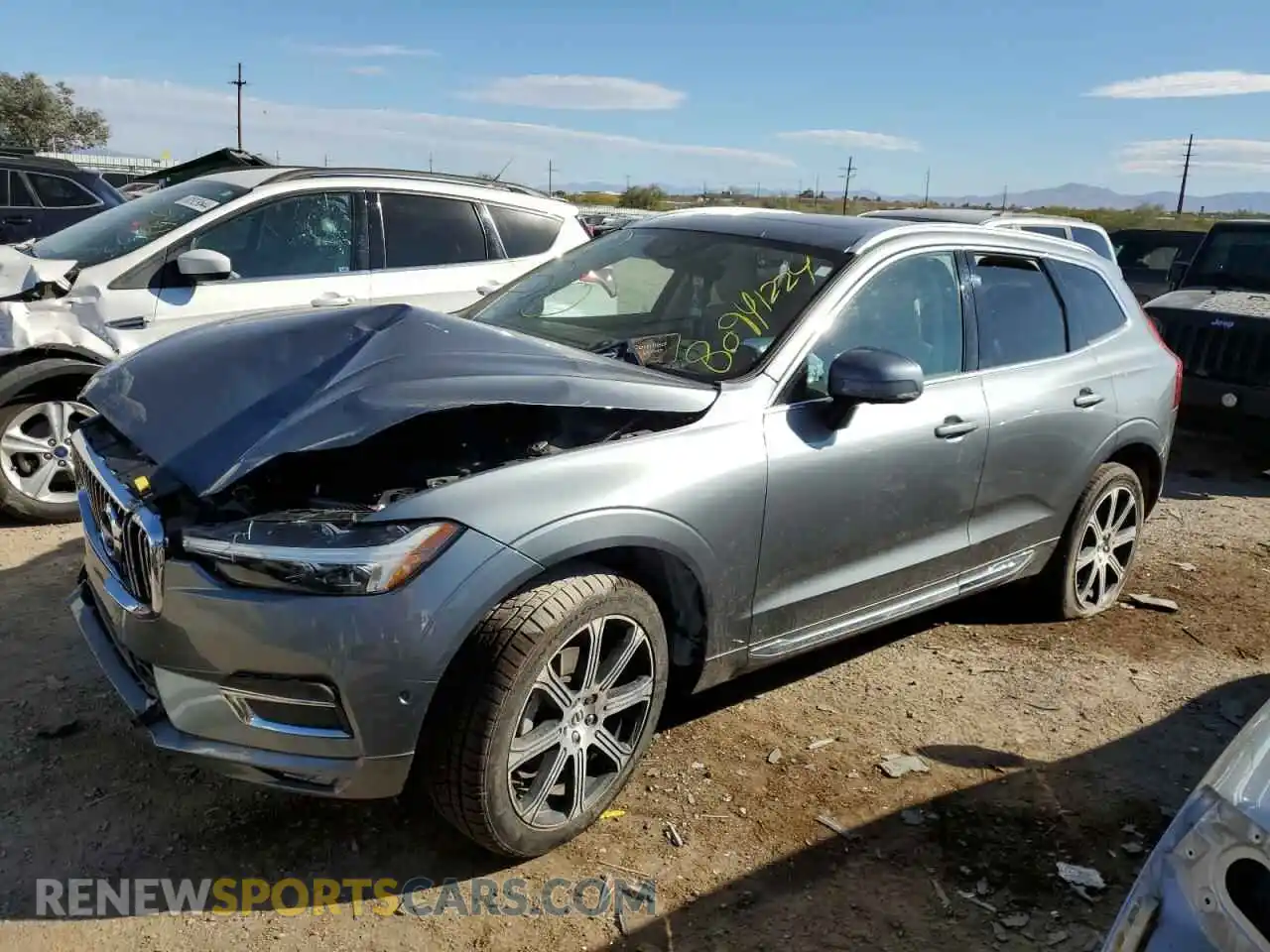 1 Photograph of a damaged car YV4102RL7M1813152 VOLVO XC60 2021