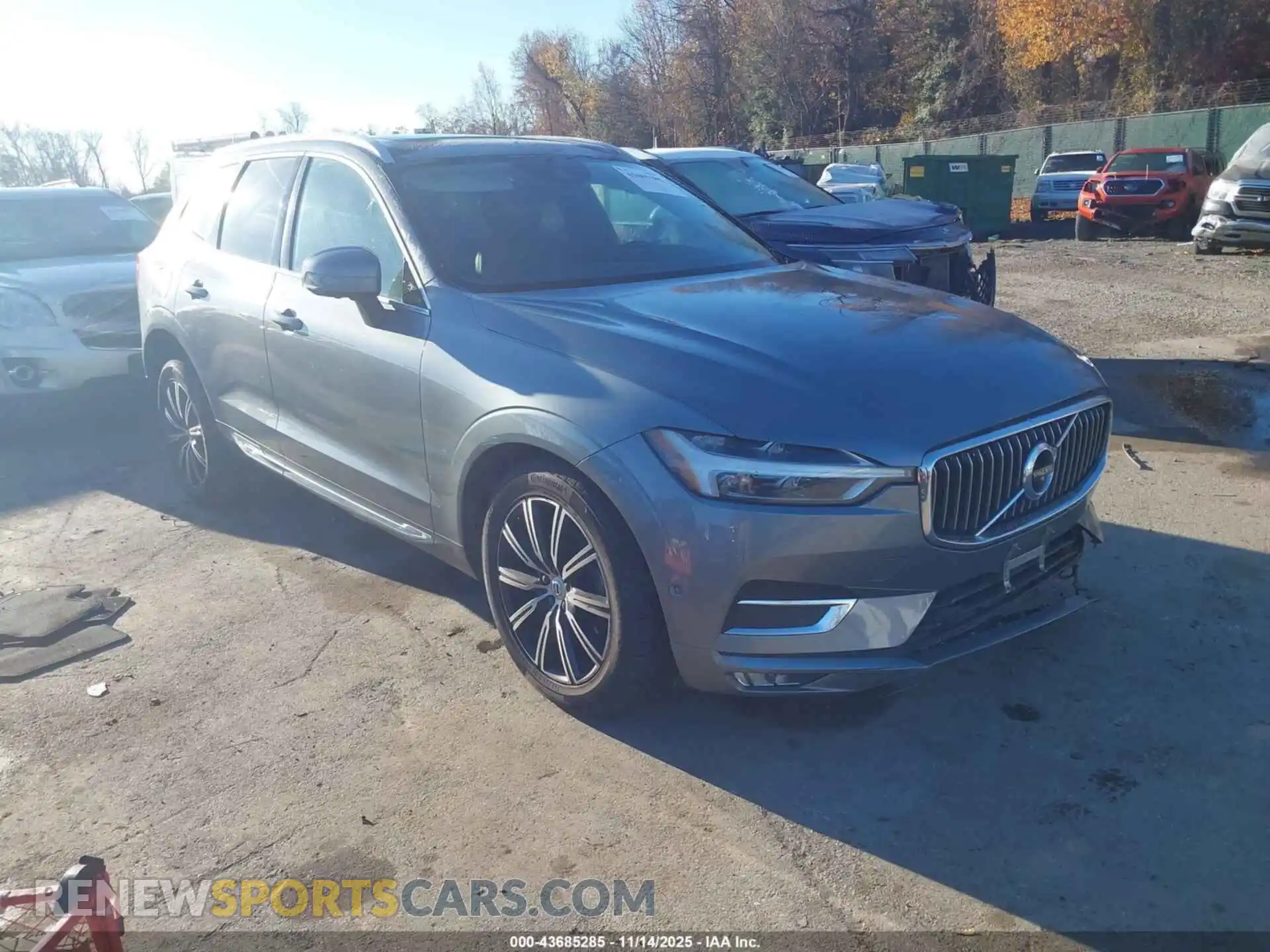 1 Photograph of a damaged car YV4102RL9M1721623 VOLVO XC60 2021