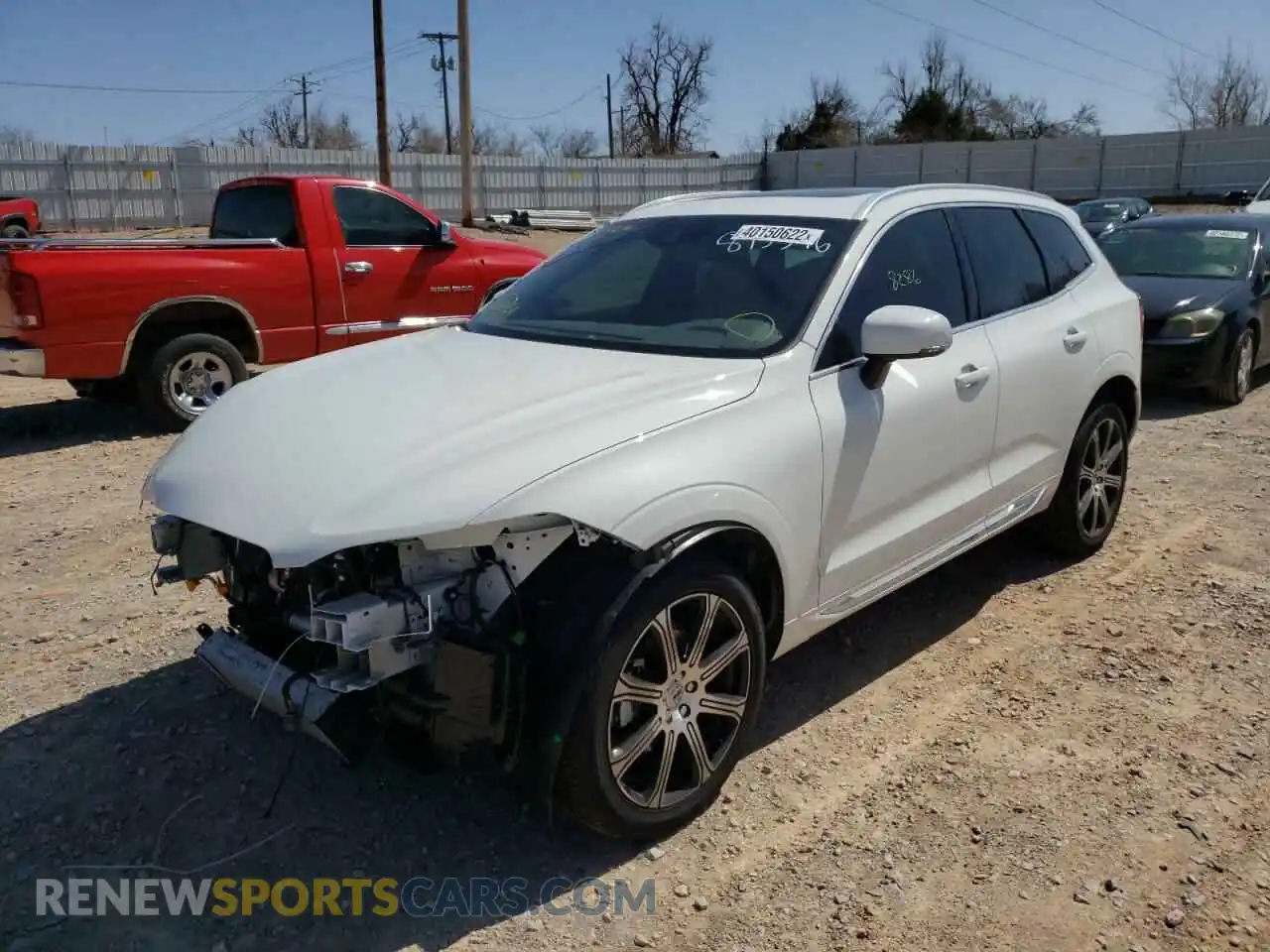 2 Photograph of a damaged car YV4102RL9M1875376 VOLVO XC60 2021
