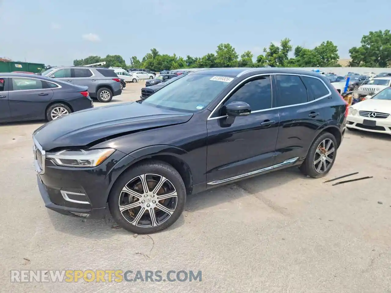 1 fotografías del automóvil dañado YV4102RLXM1714650 VOLVO XC60 2021