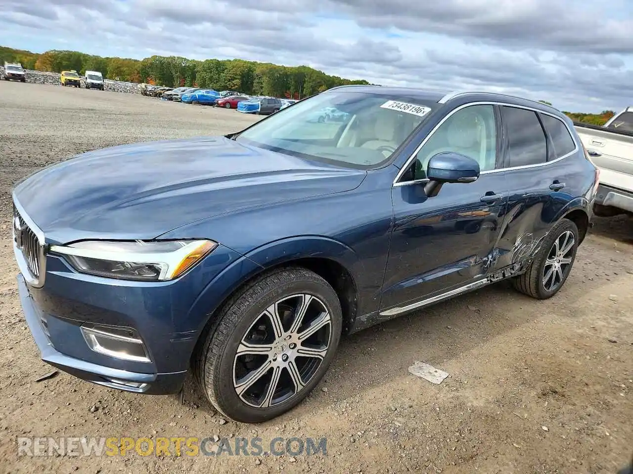 1 Photograph of a damaged car YV4102RLXM1809645 VOLVO XC60 2021
