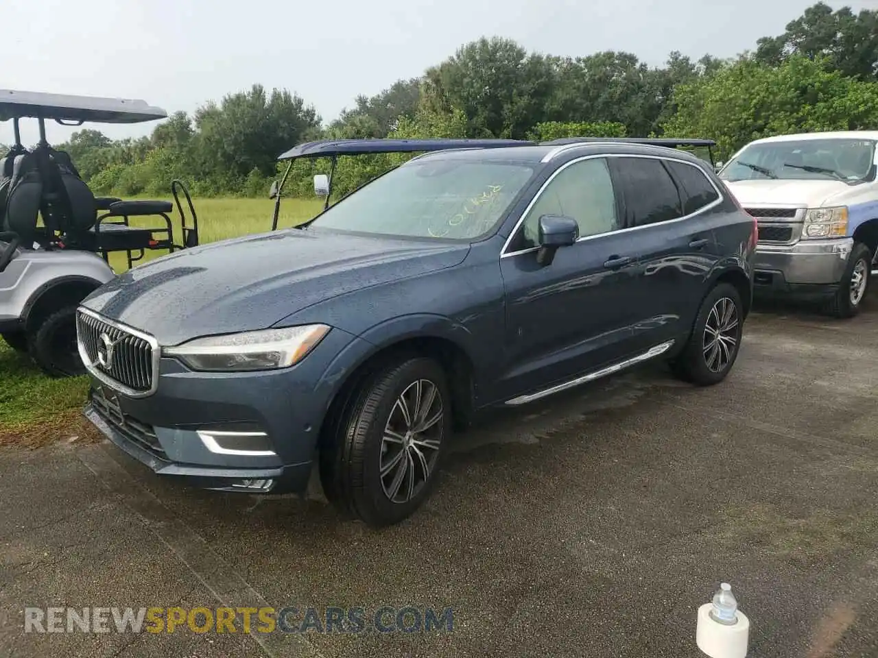 1 Photograph of a damaged car YV4102RLXM1819415 VOLVO XC60 2021