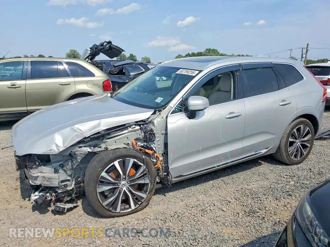 1 fotografías del automóvil dañado YV4H60DZ0N1070400 VOLVO XC60 2022