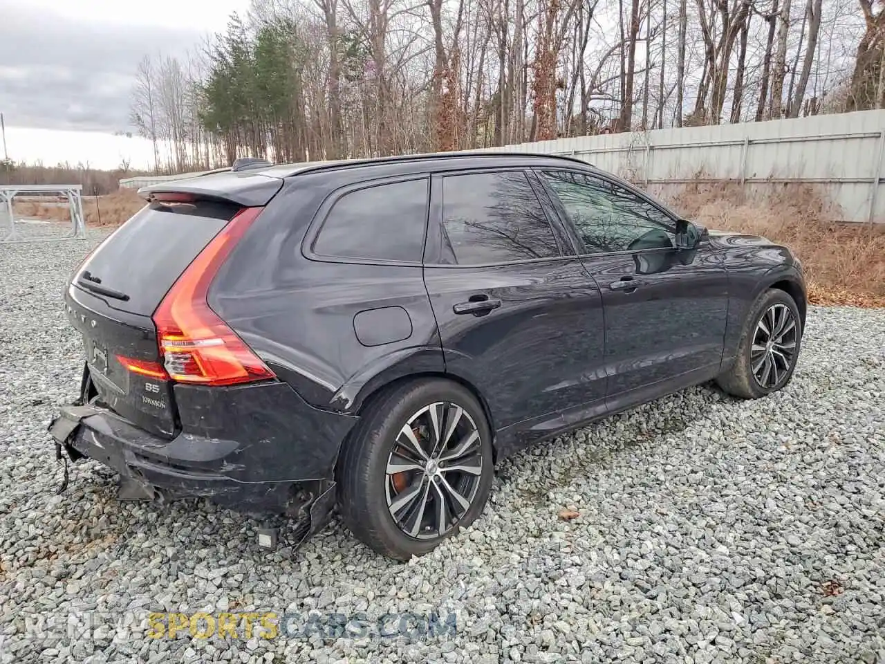 3 fotografías del automóvil dañado YV4L12DM1P1339743 VOLVO XC60 2023