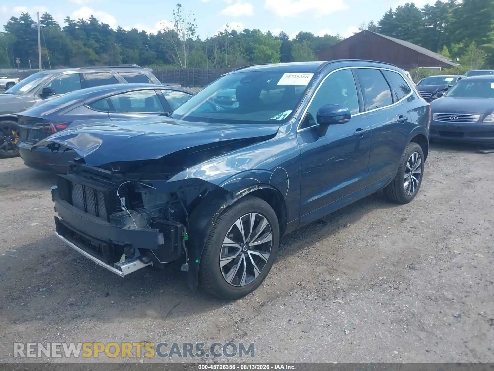 2 Photograph of a damaged car YV4L12RV8P1238894 VOLVO XC60 2023