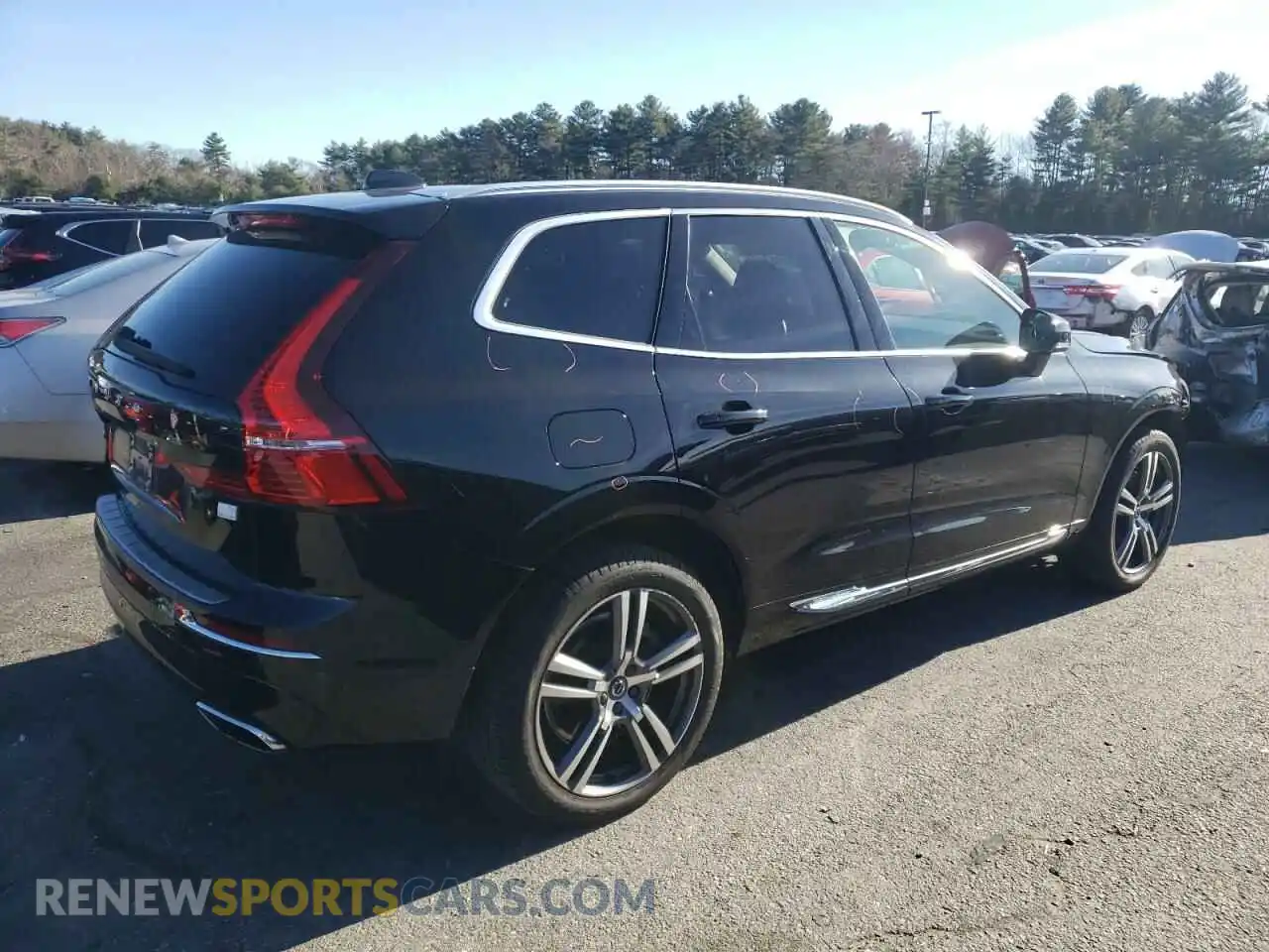 3 fotografías del automóvil dañado YV4BR0DK3M1826820 VOLVO XC60 T8 RE 2021