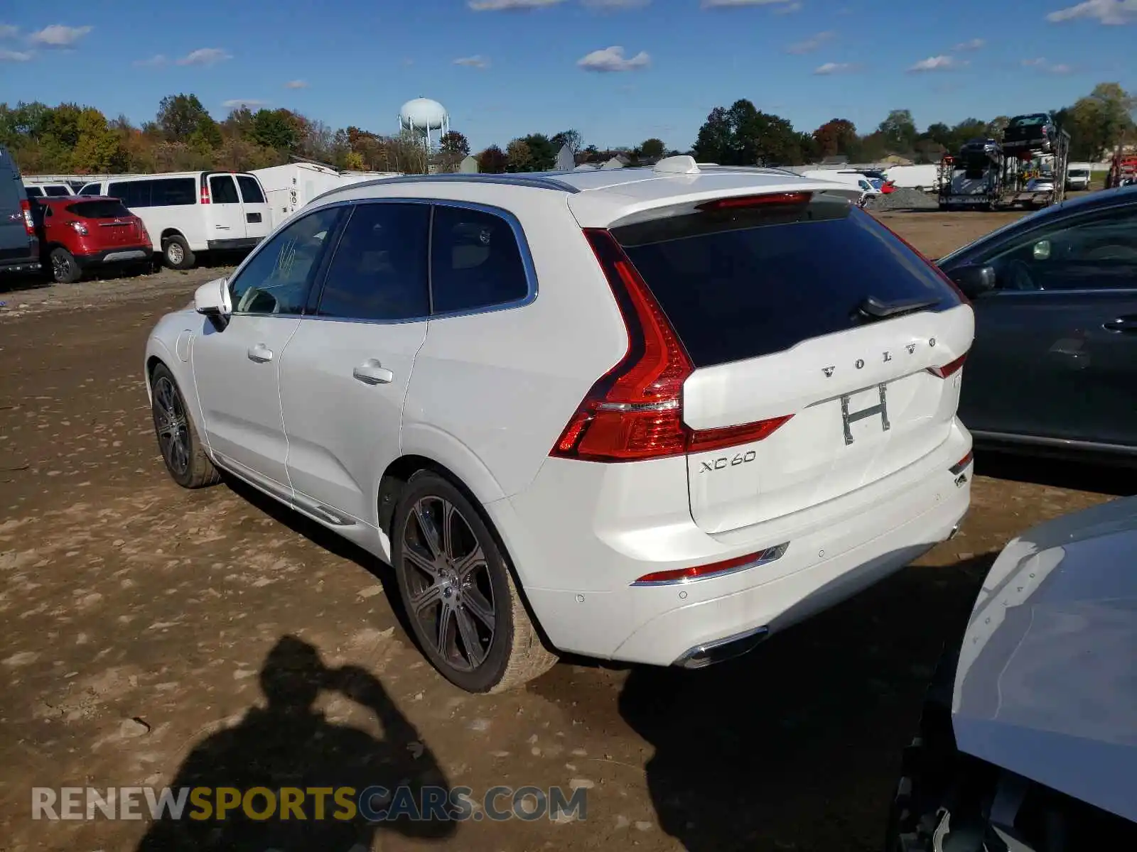 3 fotografías del automóvil dañado YV4BR0DL7M1728446 VOLVO XC60 T8 RE 2021