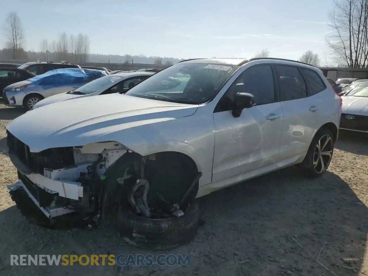 1 Photograph of a damaged car YV4L12RX1P1265324 VOLVO XC60 ULTIM 2023