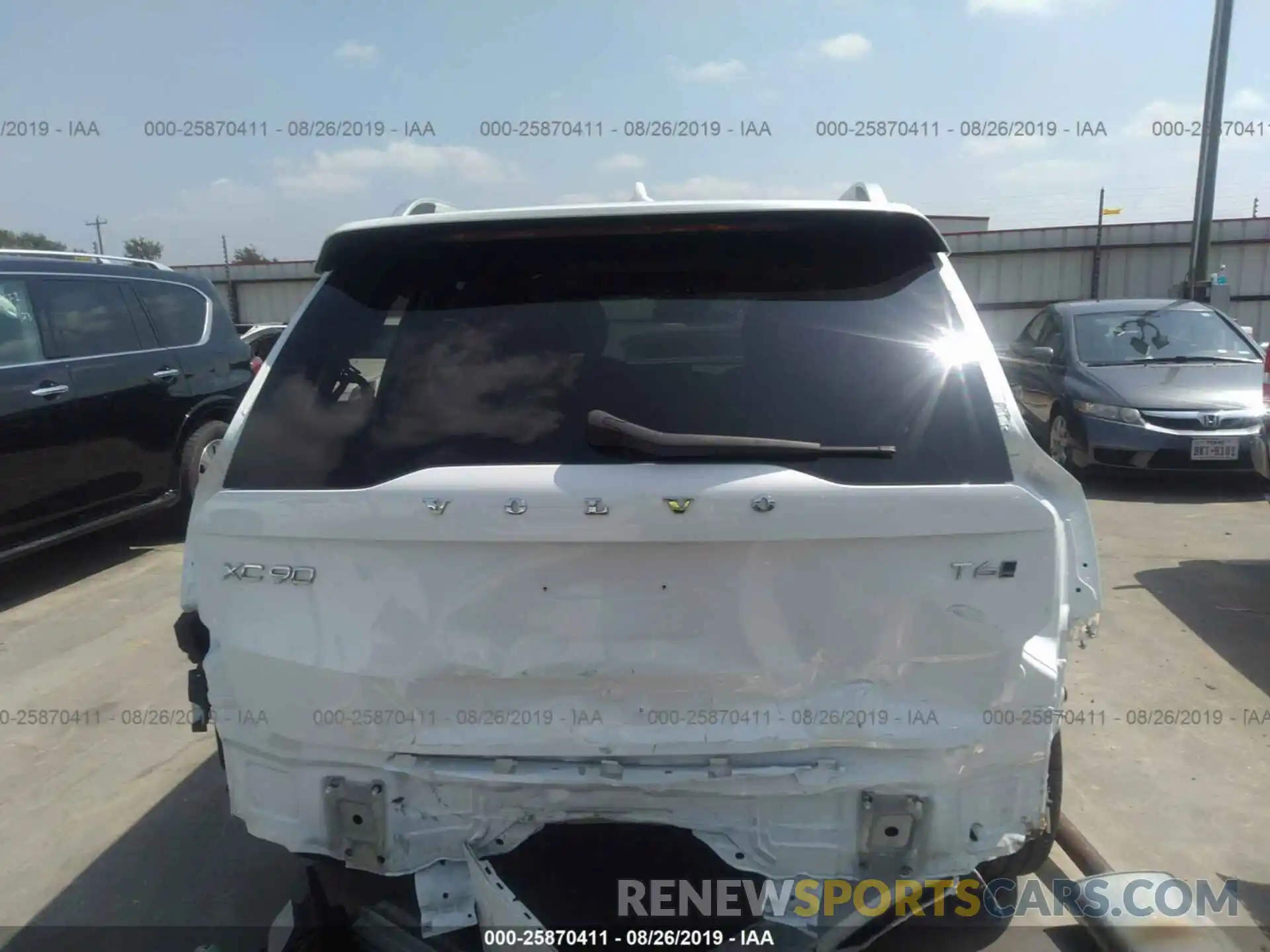 6 Photograph of a damaged car YV4A22PK4K1421425 VOLVO XC90 2019