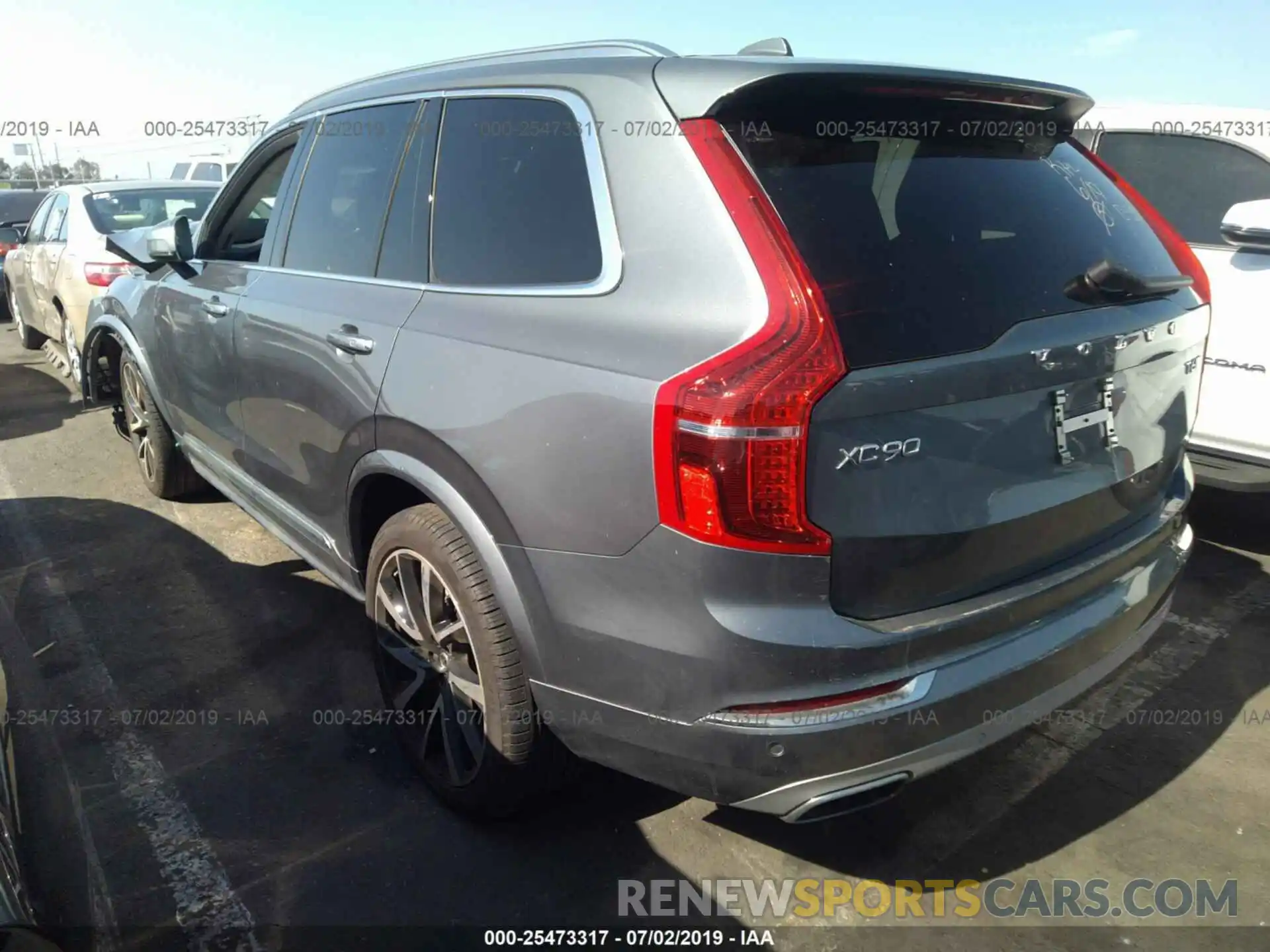 3 Photograph of a damaged car YV4A22PL0K1432897 VOLVO XC90 2019
