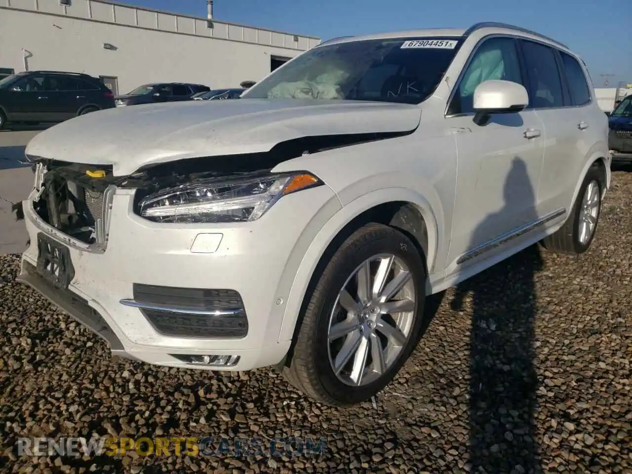 2 Photograph of a damaged car YV4A22PL0K1454916 VOLVO XC90 2019