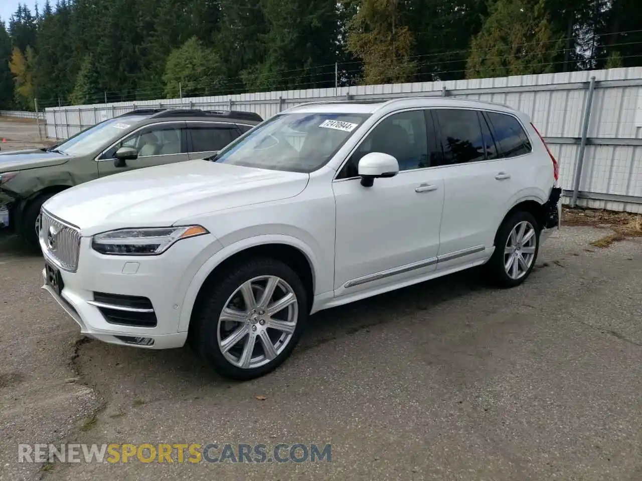 1 Photograph of a damaged car YV4A22PL2K1446400 VOLVO XC90 2019