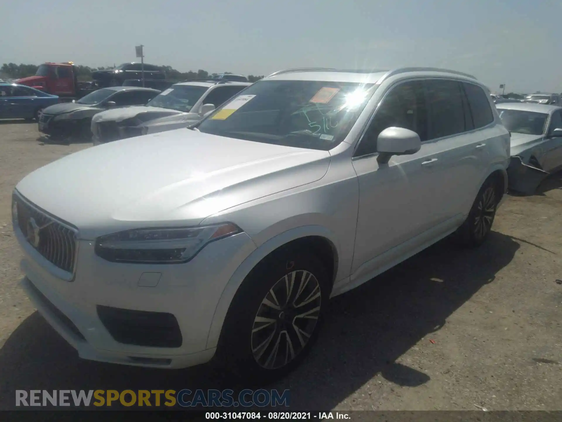 2 Photograph of a damaged car YV4102CK2L1595572 VOLVO XC90 2020