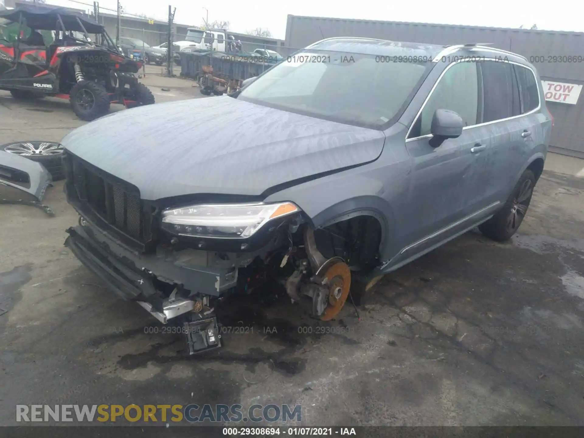 2 Photograph of a damaged car YV4A221L2L1535846 VOLVO XC90 2020