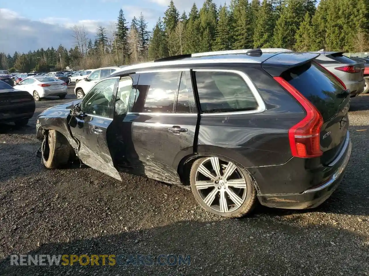 2 Photograph of a damaged car YV4A221L3L1591472 VOLVO XC90 2020