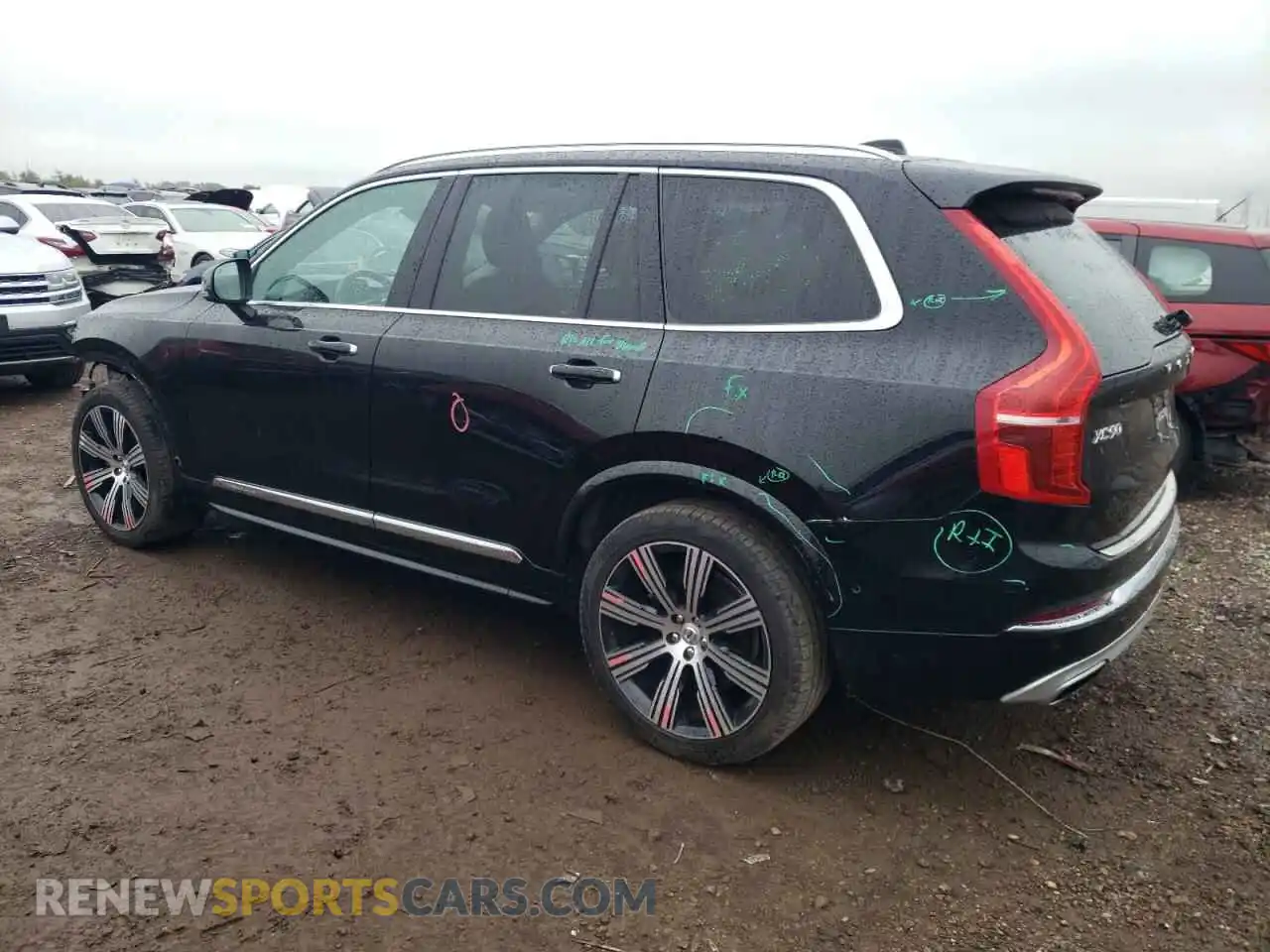 2 Photograph of a damaged car YV4A221LXL1533035 VOLVO XC90 2020